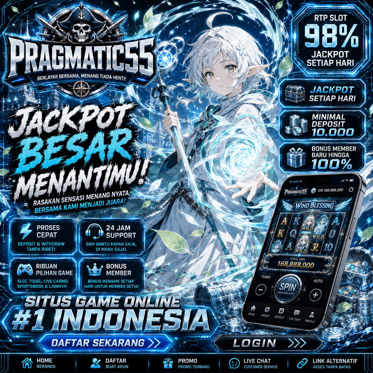 PRAGMATIC55 💎 Game Keberuntungan Premium dengan Keseruan Maksimal by Hey siriusly